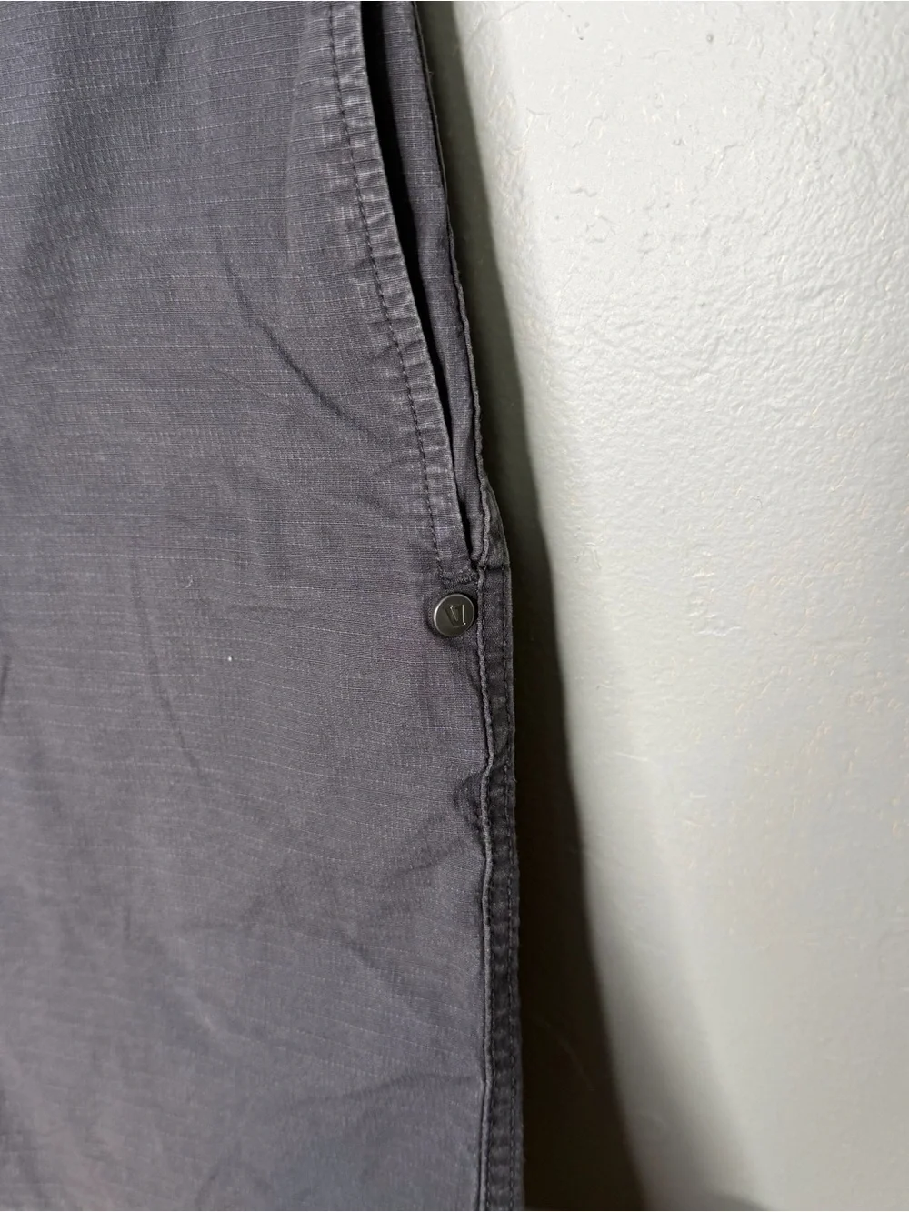 Vuori Shorts Small V370 Ripstop Climber Charcoal Gray 8